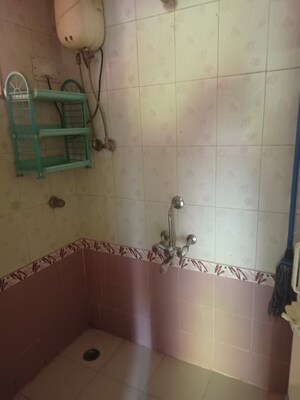 Bathroom in 1 BHK Apartment at Soham Parijat Gardens, Ghodbunder Road – for Sale