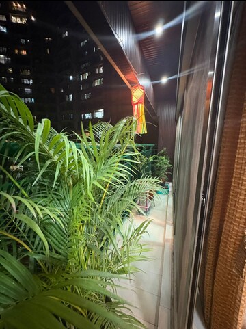 Balcony in 3 BHK Apartment at Neelkanth Greens, Manpada – for Sale