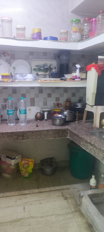 Kitchen in 2 BHK Apartment at RWA Qutab Enclave, Katwaria Sarai – for Rent