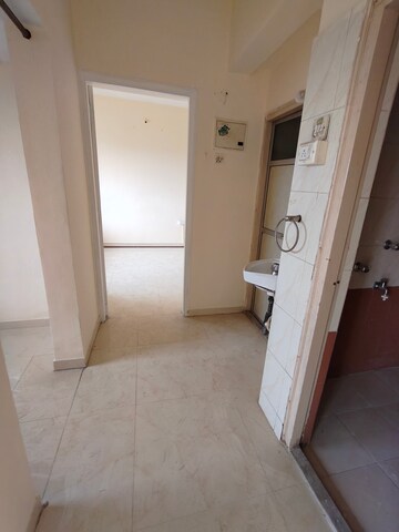 Master Bedroom in 1 BHK Apartment at Green Hills CHS, Kalyan West – for Rent