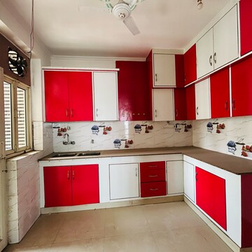 Kitchen in 3 BHK Apartment at Ushay Towers, New Tara Nagar – for Rent
