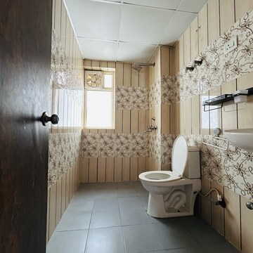 Attached Bathroom in 3 BHK Apartment at Ushay Towers, New Tara Nagar – for Rent