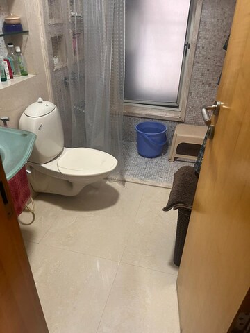 Bathroom in 4 BHK Apartment at The Wadhwa Park View, Khar West – for Sale