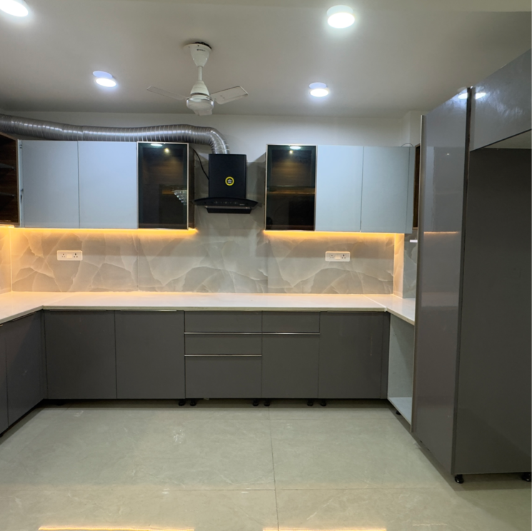 Kitchen, chattarpur 3 Bedroom 1500 Sq.Ft. Builder Floor In Chattarpur Delhi 8971600