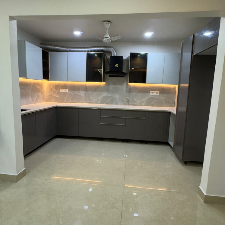 Kitchen, chattarpur 3 Bedroom 1500 Sq.Ft. Builder Floor In Chattarpur Delhi 8971600