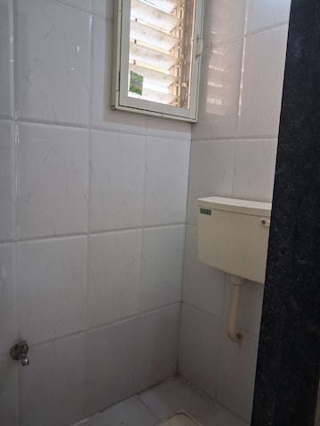 Bathroom in 1 BHK Apartment at Mahavir Varsha, Ghansoli – for Rent
