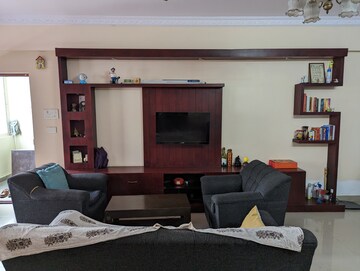 Living Room in 3 BHK Apartment at SV Lake View Homes, Kasavanahalli – for Sale