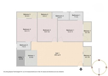 3 BHK Apartment For Sale in SV Lake View Homes, Kasavanahalli