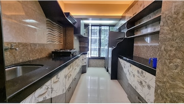 Kitchen in 2 BHK Apartment at Shree Vallabh Tower, Malad West – for Rent