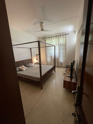 Kitchen in 4 BHK Builder Floor at Ansal Sushant Lok I, Sector 43 – for Rent