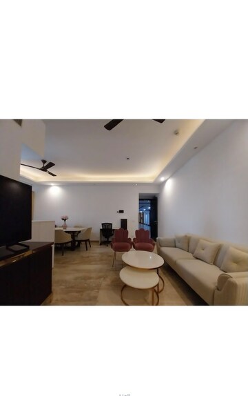 Living Room in 3 BHK Apartment at Supertech Supernova Spira Suites, Sector 94 – for Rent