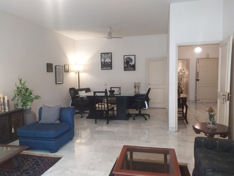 Living Room, greater kailash i 4 Bedroom 4500 Sq.Ft. Builder Floor In Greater Kailash I Delhi 8971678