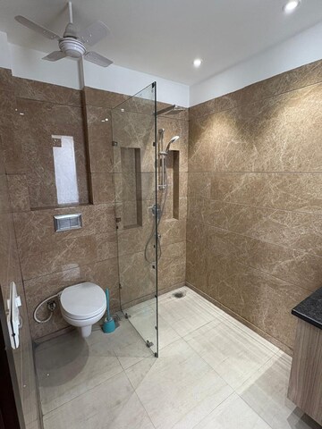 Bathroom in 4 BHK Builder Floor at Dlf Phase I – for Rent