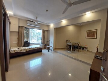 Living Room in 1 BHK Apartment at Bandra West – for Rent