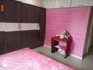 Bedroom in 1 BHK Apartment at Vaibhav Society, Wakad – for Sale