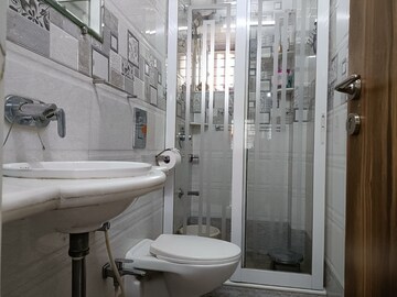 Bathroom in 2 BHK Apartment at Milton Apartment, Juhu – for Rent