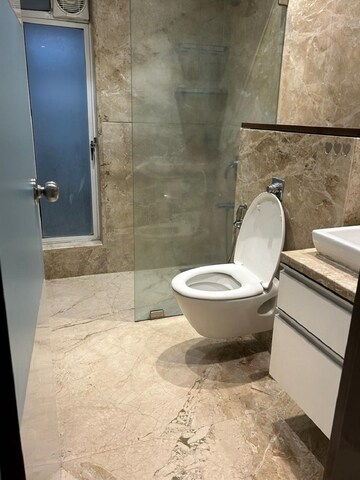 Bathroom in 2 BHK Apartment at Bandra West – for Rent