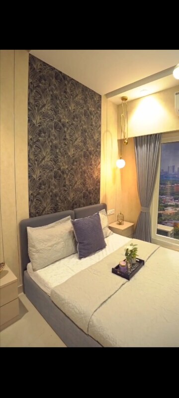Living Room in 1 BHK Apartment at Ruparel Urbana, Kurla – for Sale