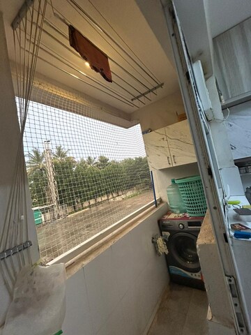 Balcony in 3 BHK Apartment at Mahendra Aarna, Electronic City Phase ii – for Rent