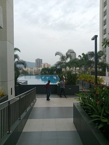 Balcony in 2 BHK Apartment at Piramal Vaikunth, Balkum Pada – for Rent