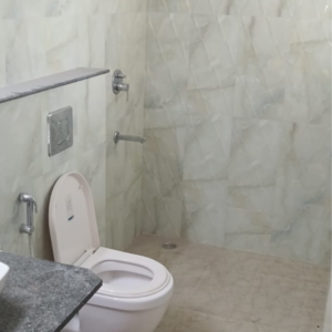 Bathroom in 4 BHK Apartment at Vaishali Nagar – for Sale