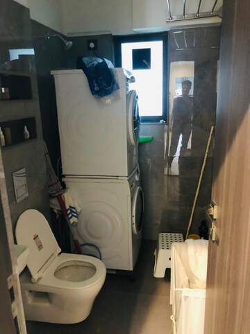 Bathroom in 3 BHK Apartment at Khar West – for Rent