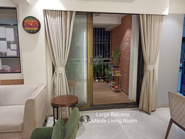 Living Room, gami-vivaan 2.5 Bedroom 1200 Sq.Ft. Apartment In Kopar Khairane Navi Mumbai 8972024