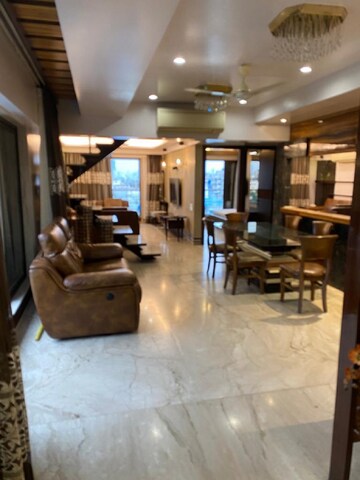 Living Room in 3 BHK Apartment at Bandra West – for Rent