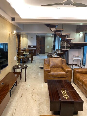 Living Room in 3 BHK Apartment at Bandra West – for Rent