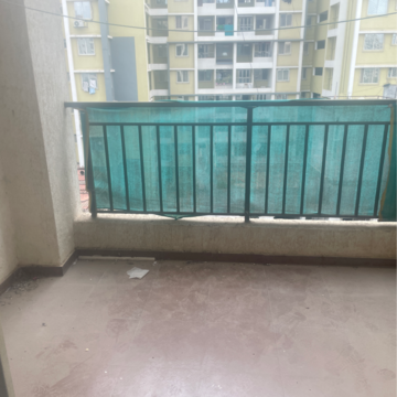 Balcony in 1 BHK Apartment at Legacy Bellezza, Mumbai Bangalore Highway – for Rent