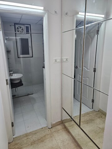 Building Lobby in 2 BHK Apartment at Chandra Panorama, Sushant Golf City – for Rent