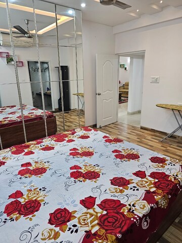 Bedroom in 2 BHK Apartment at Chandra Panorama, Sushant Golf City – for Rent