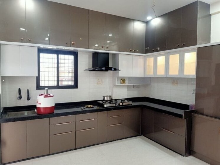 Kitchen, niti khand 3 Bedroom 112 Sq.Mt. Builder Floor In Niti Khand Ghaziabad 8972038