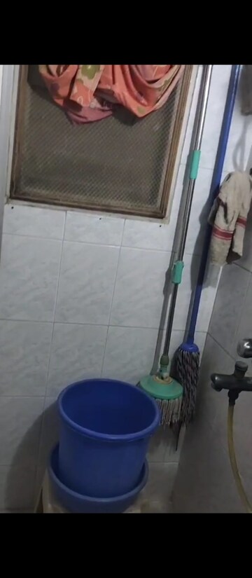Bathroom in 2 BHK Apartment at MP Pandurangwadi Laxmi Niwas CHS, Goregaon East – for Rent