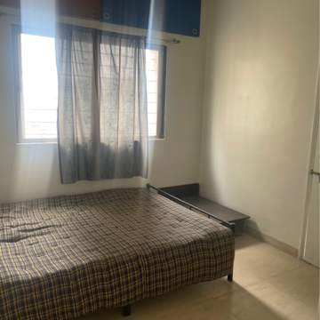 Bedroom in 2 BHK Apartment at Shree Manibhadra Wakad Centre, Bhagwan Nagar – for Rent