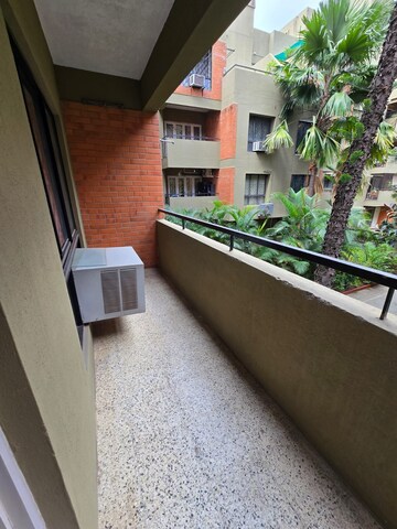 Balcony in 2 BHK Apartment at Clover Trump, Koregaon Park – for Rent