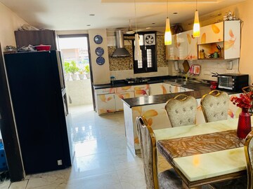 Living Room in 3 BHK Builder Floor at Punjabi Bagh West – for Rent
