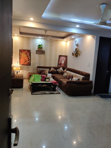 Living Room in 3 BHK Builder Floor at Punjabi Bagh West – for Rent