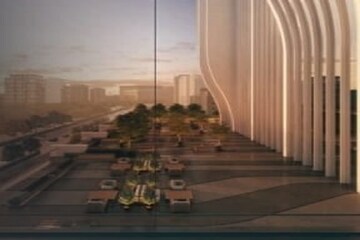 Staircase in  Office Space at Vaishnodevi Circle – for Sale
