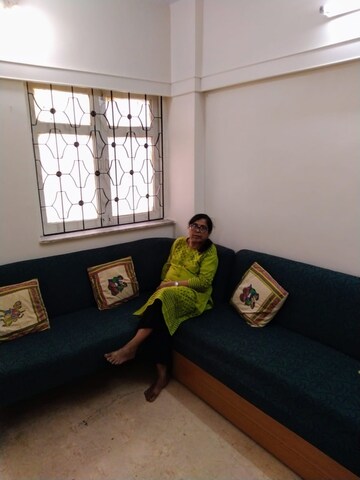 Living Room in 1 BHK Apartment at Anuradha Anuja CHS, Borivali West – for Rent