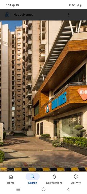 3 BHK Apartment – Exterior View View at Sunworld Vanalika, Sector 107 - for Rent