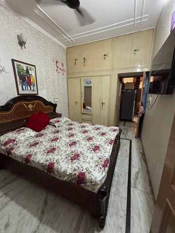 Bedroom in 1 RK Apartment at Motiaz Guildford Square, International Airport Road – for Rent