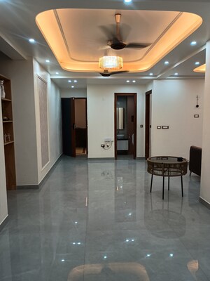 Living Room in 3 BHK Apartment at JKG Palm Resort, Raj Nagar Extension – for Sale