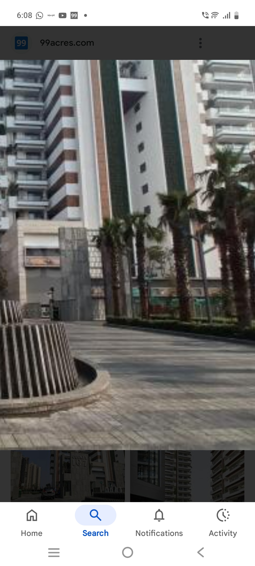 4 BHK + Pooja Room,Servant Room,Study Room 3501 Sq.Ft. Apartment in ABA County 107