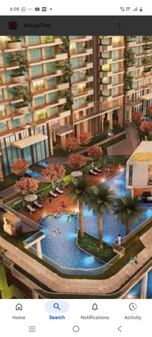 Living Room in 4 BHK Apartment at ABA County 107, Sector 107 – for Sale