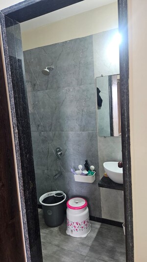 Bathroom in 2 BHK Apartment at Gami Reagan, Ghansoli – for Sale
