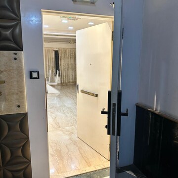 Kitchen in 3 BHK Apartment at Akshay Girikunj, Lohana Colony – for Rent