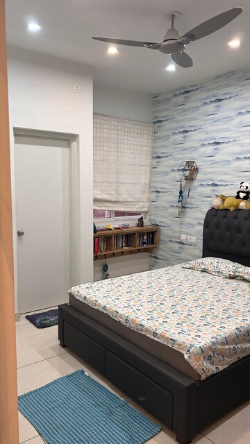 Bedroom in 3 BHK Apartment at Prestige Lakeside Habitat Apartments, Whitefield – for Rent