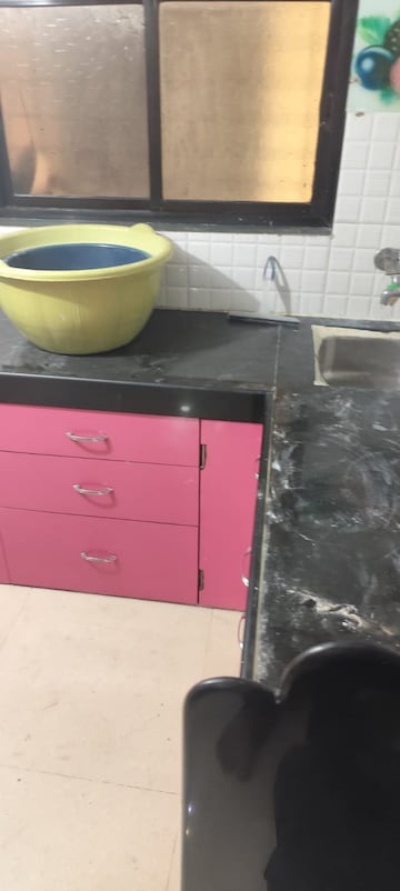 Kitchen in 1 BHK Independent House at Kopar Khairane – for Rent