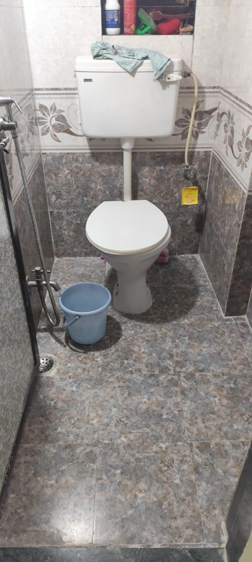 Bathroom in 1 BHK Independent House at Kopar Khairane – for Rent
